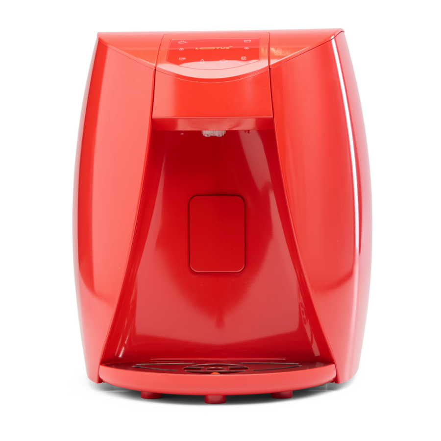 HDS Lotus+ UV - Water Bar - Red - Front HDS Lotus+ UV - Water Bar - Red - Front